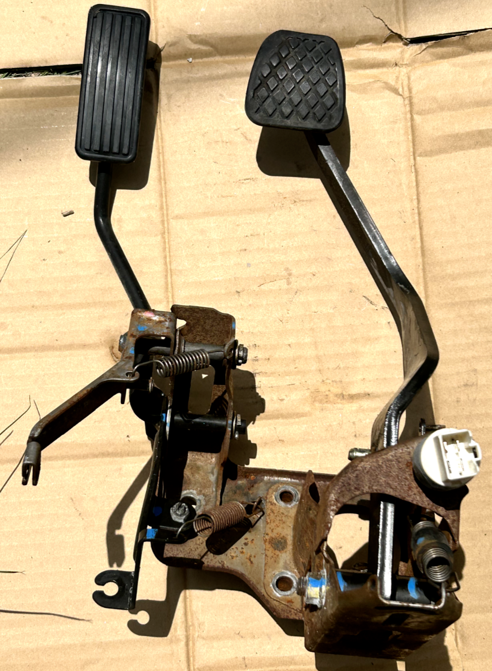 92-95 Honda Civic Manual Pedal Assembly - Accelerator Brake Clutch OEM