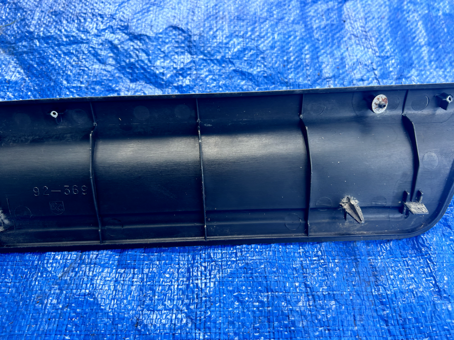 92-95 OEM Honda Civic Left Door Entry Sill Scuff Panel Trim Plate Garnish Hatch