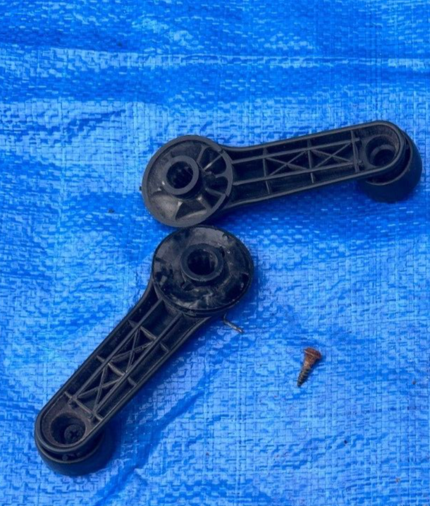 OEM Honda CIVIC Window Roller, Crank Lever EG EK w/ PINS 92-95 (Pair LH RH )