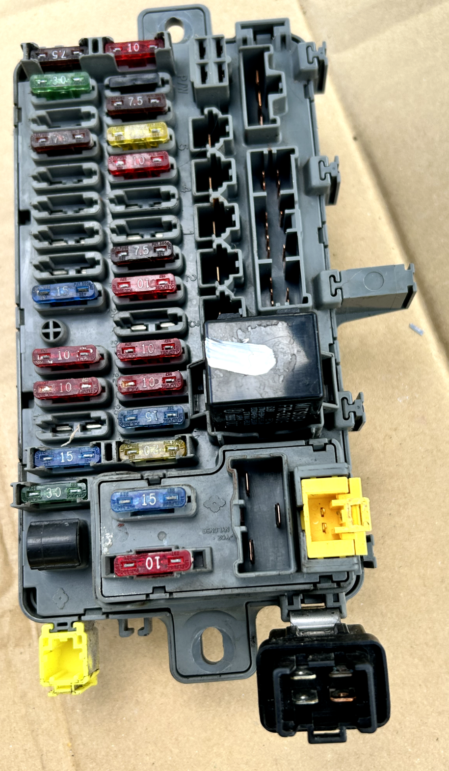 92-95 HONDA CIVIC CX DX SI - INTERIOR CABIN UNDER DASH FUSE BOX RELAY PANEL OEM