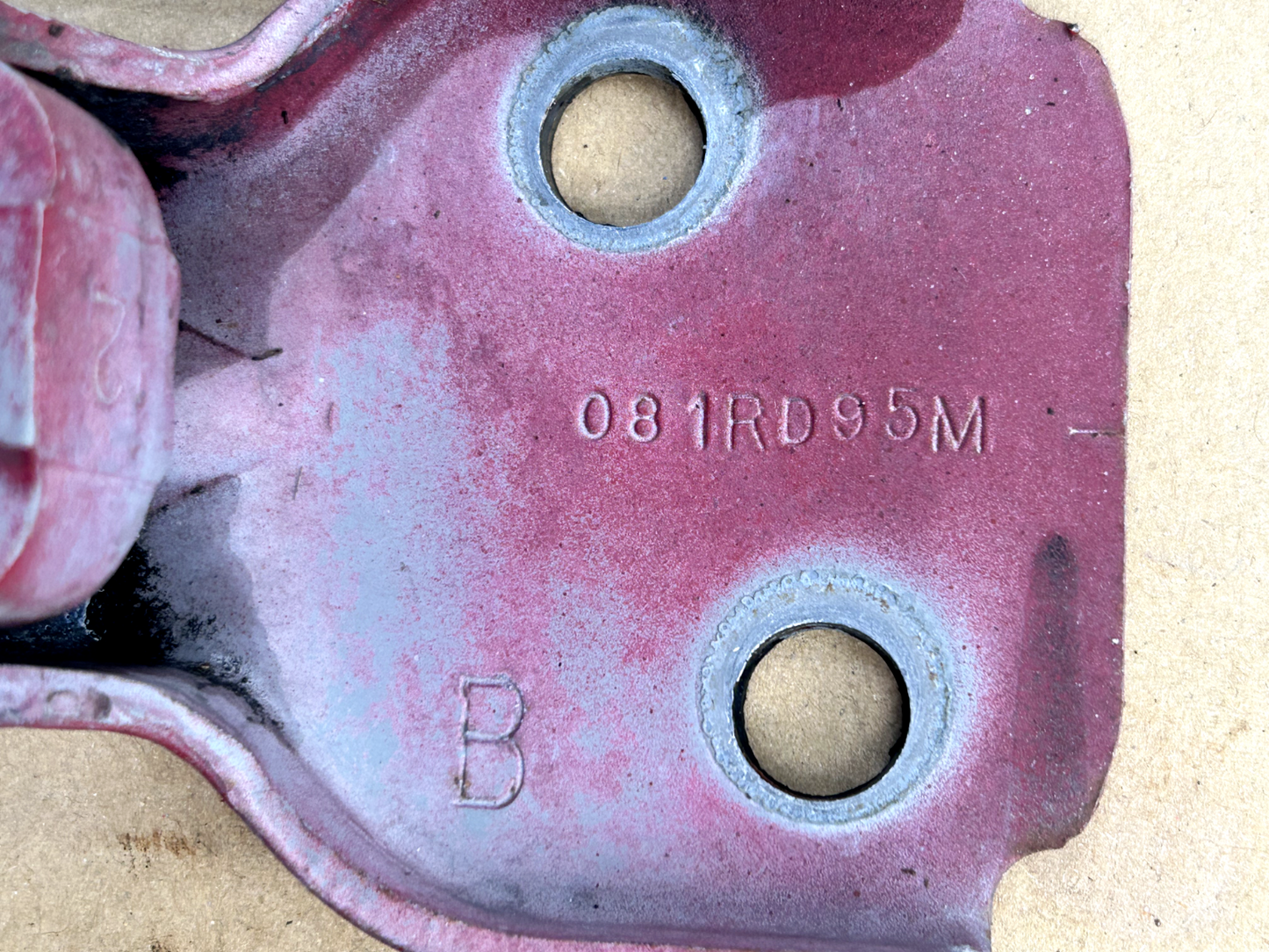 92-95 HONDA CIVIC FRONT RIGHT/LEFT - UPPER/LOWER DOOR HINGES PAIR OEM