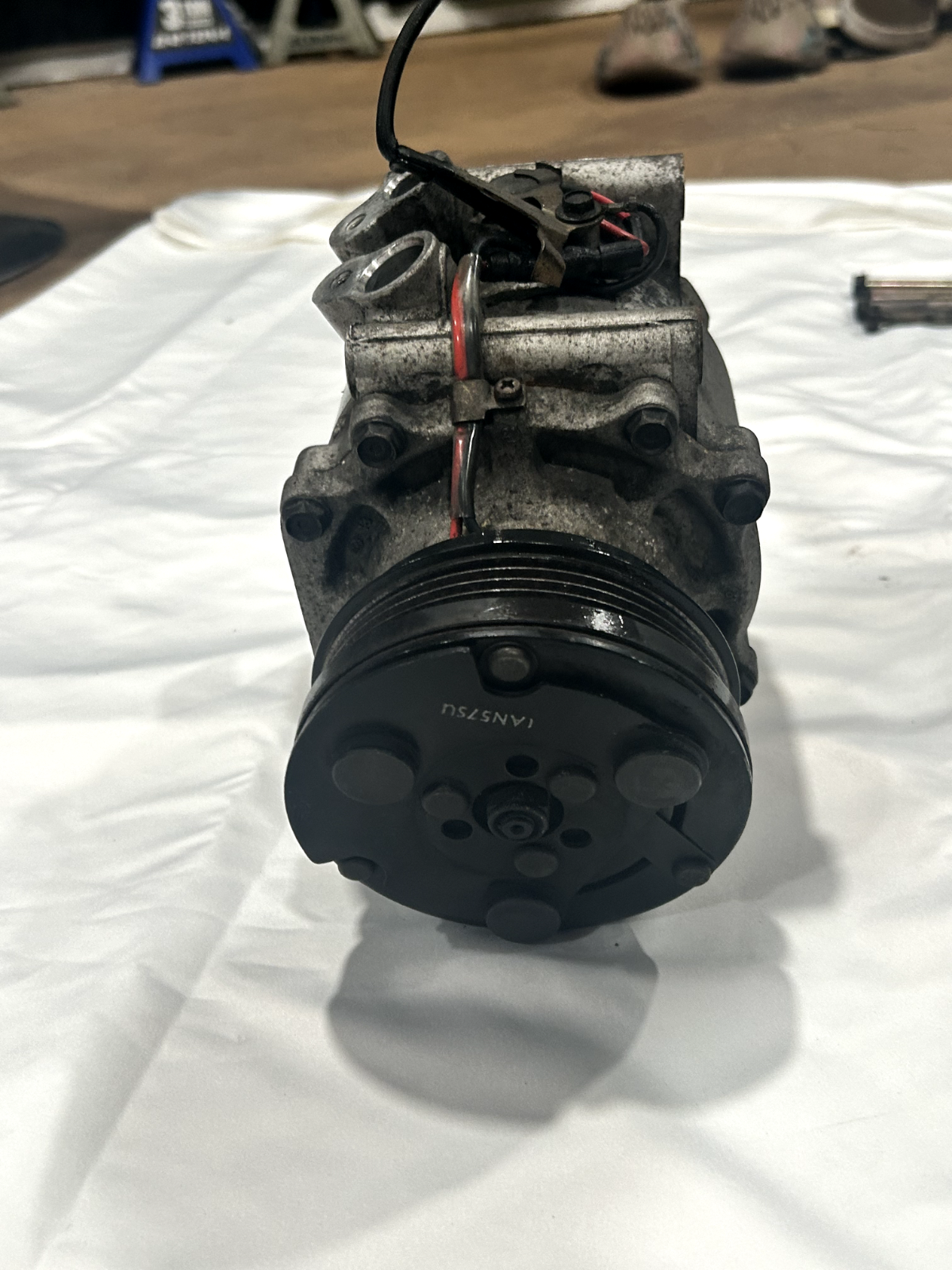 93-95 Honda Civic D15b7 Ac Compressor Delsol D15b2 Trs090
