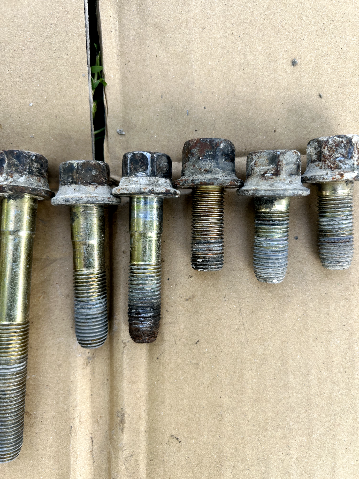 92-95 Honda Civic EG OEM Front Subframe Crossmember K Frame Bolts