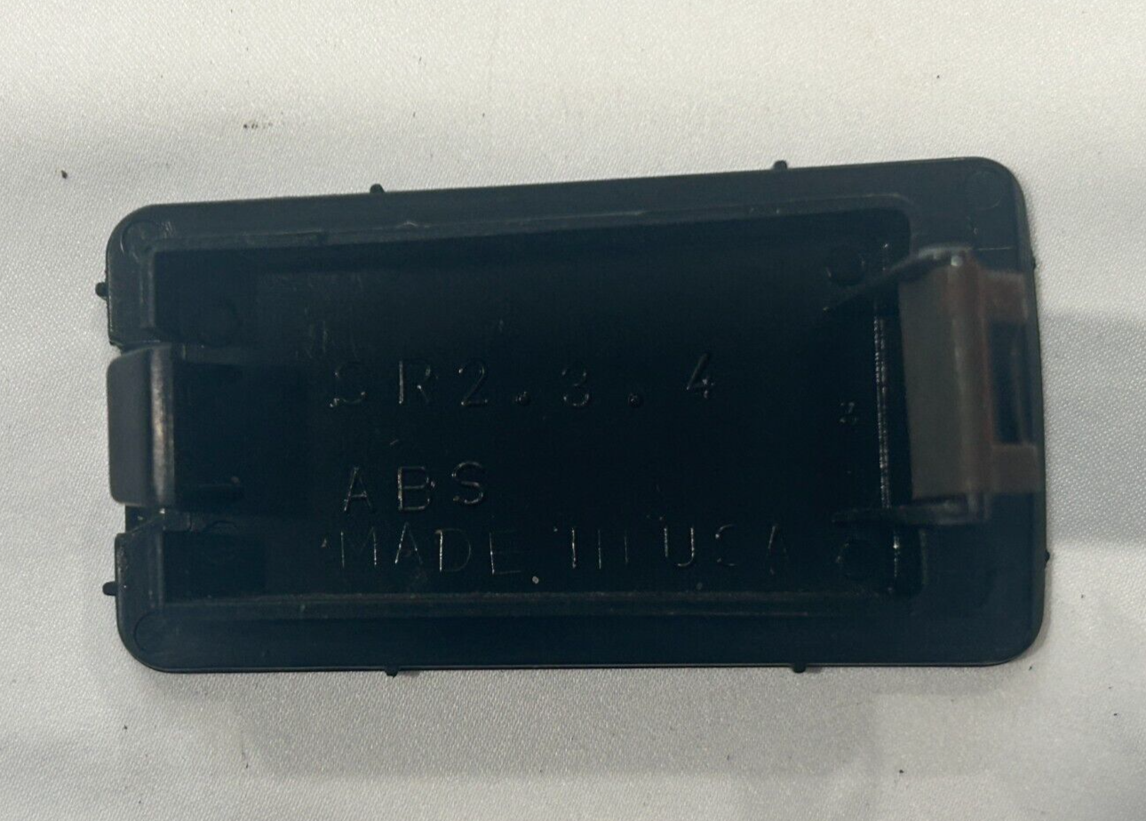92-95 HONDA CIVIC SI SIDE DASH BOLT COVER PLUG LID INSERT LEFT RIGHT SET BLACK