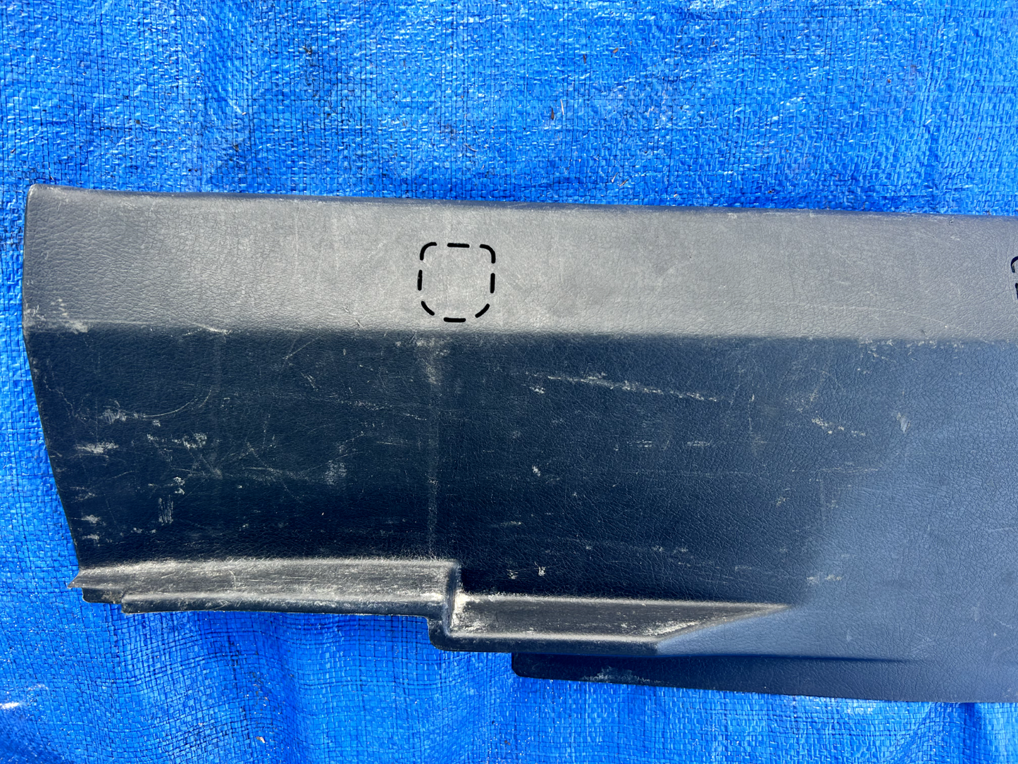 92-95 OEM Honda Civic EG Si HATCH Hatchback Rear Trunk Panel Trim Black