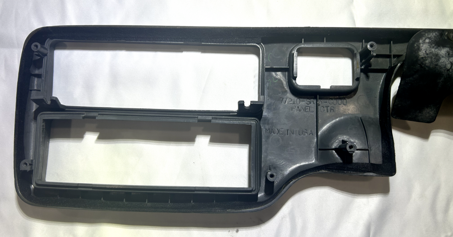 92-95 Honda Civic EG Hatchback Dash Bezel Panel Cluster Surround OEM
