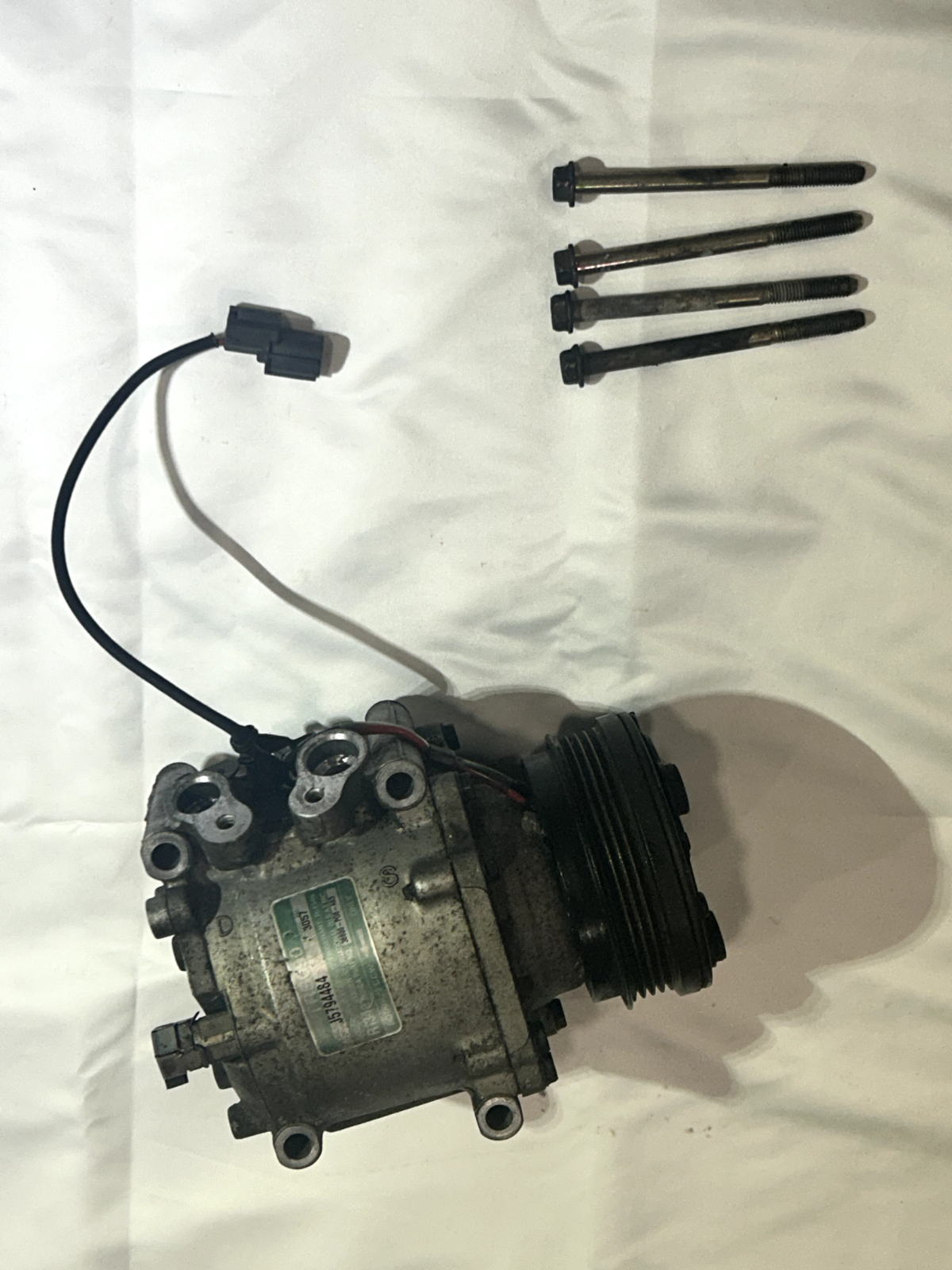 93-95 Honda Civic D15b7 Ac Compressor Delsol D15b2 Trs090
