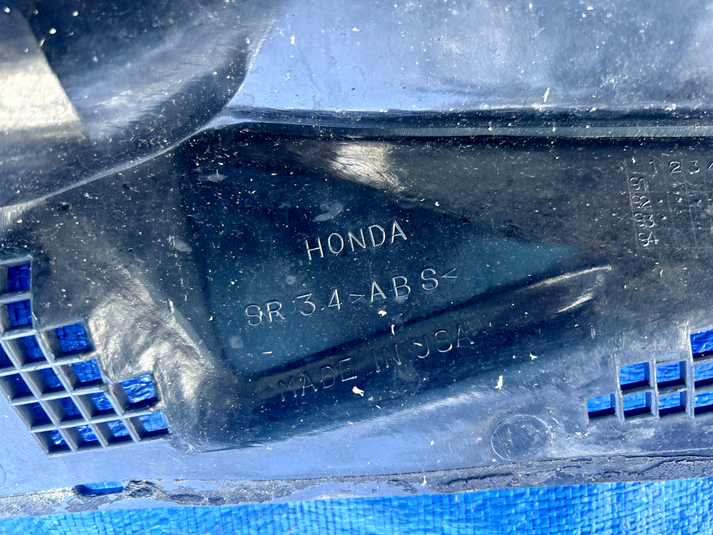 92-95 OEM HONDA CIVIC SI EG COUPE HATCH - WINDSHIELD WIPER COWL TRIM PLASTIC