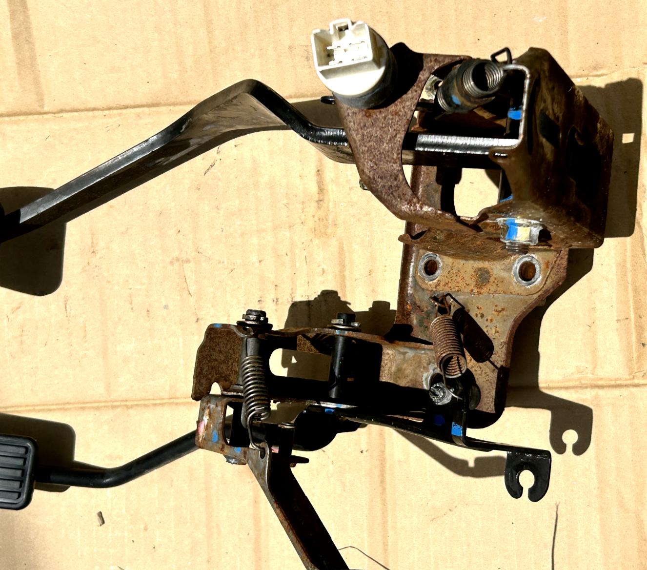 92-95 Honda Civic Manual Pedal Assembly - Accelerator Brake Clutch OEM