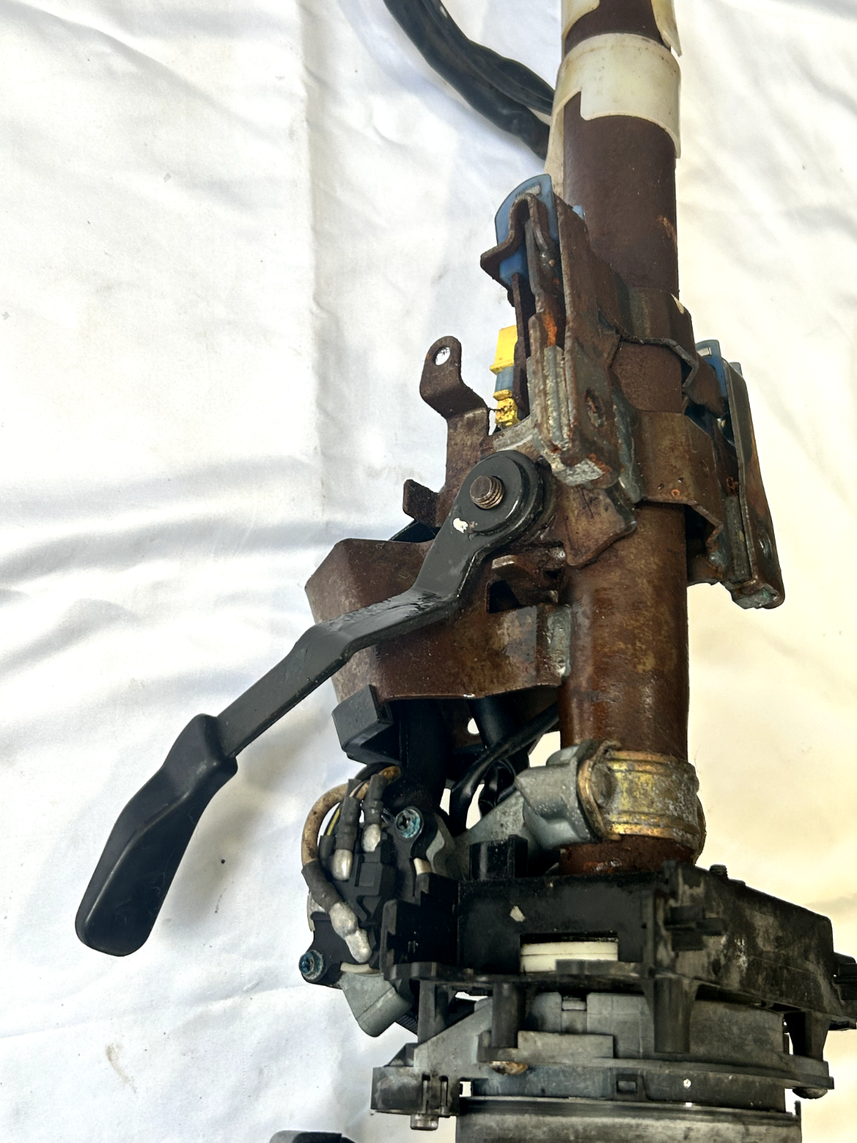 OEM 92-95 Honda Civic SI EG Hatch Steering Wheel & Column Shaft Tilt WITH KEY