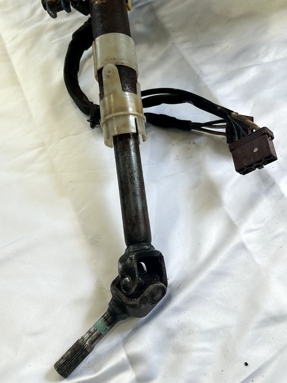 OEM 92-95 Honda Civic SI EG Hatch Steering Wheel & Column Shaft Tilt WITH KEY