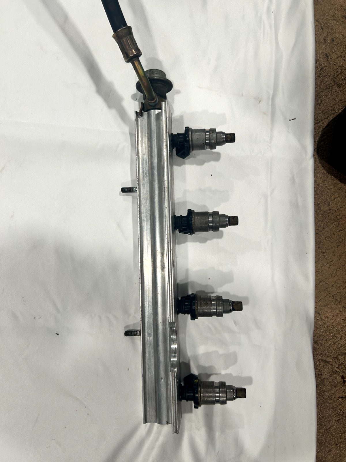 92-95 CiViC Del Sol OEM Fuel Injector Rail Pipe Line Gas 16620-P28-A01