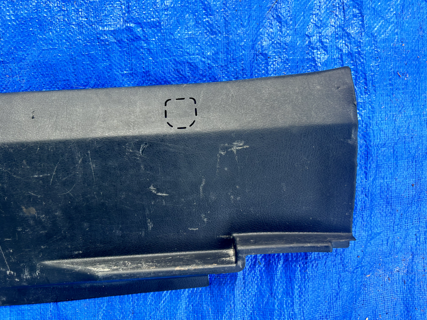 92-95 OEM Honda Civic EG Si HATCH Hatchback Rear Trunk Panel Trim Black