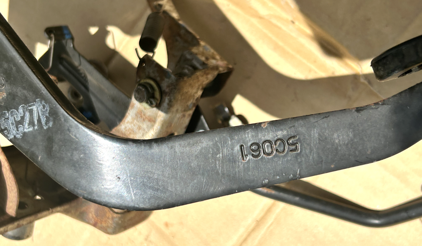 92-95 Honda Civic Manual Pedal Assembly - Accelerator Brake Clutch OEM