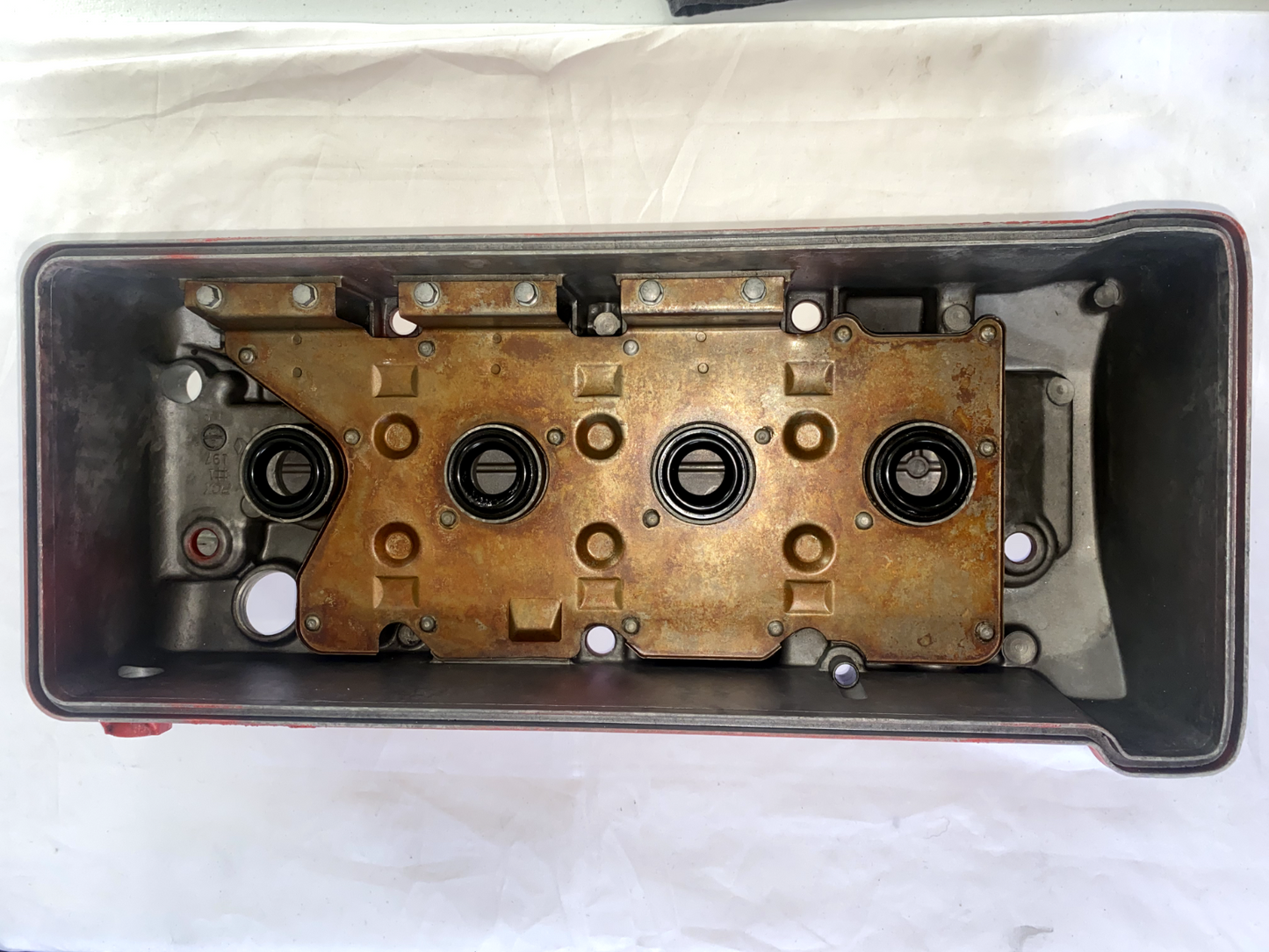 HONDA Genuine RED Valve Cylinder Head Cover S2000 AP1 F20C W AP2 SparkPlug Cover