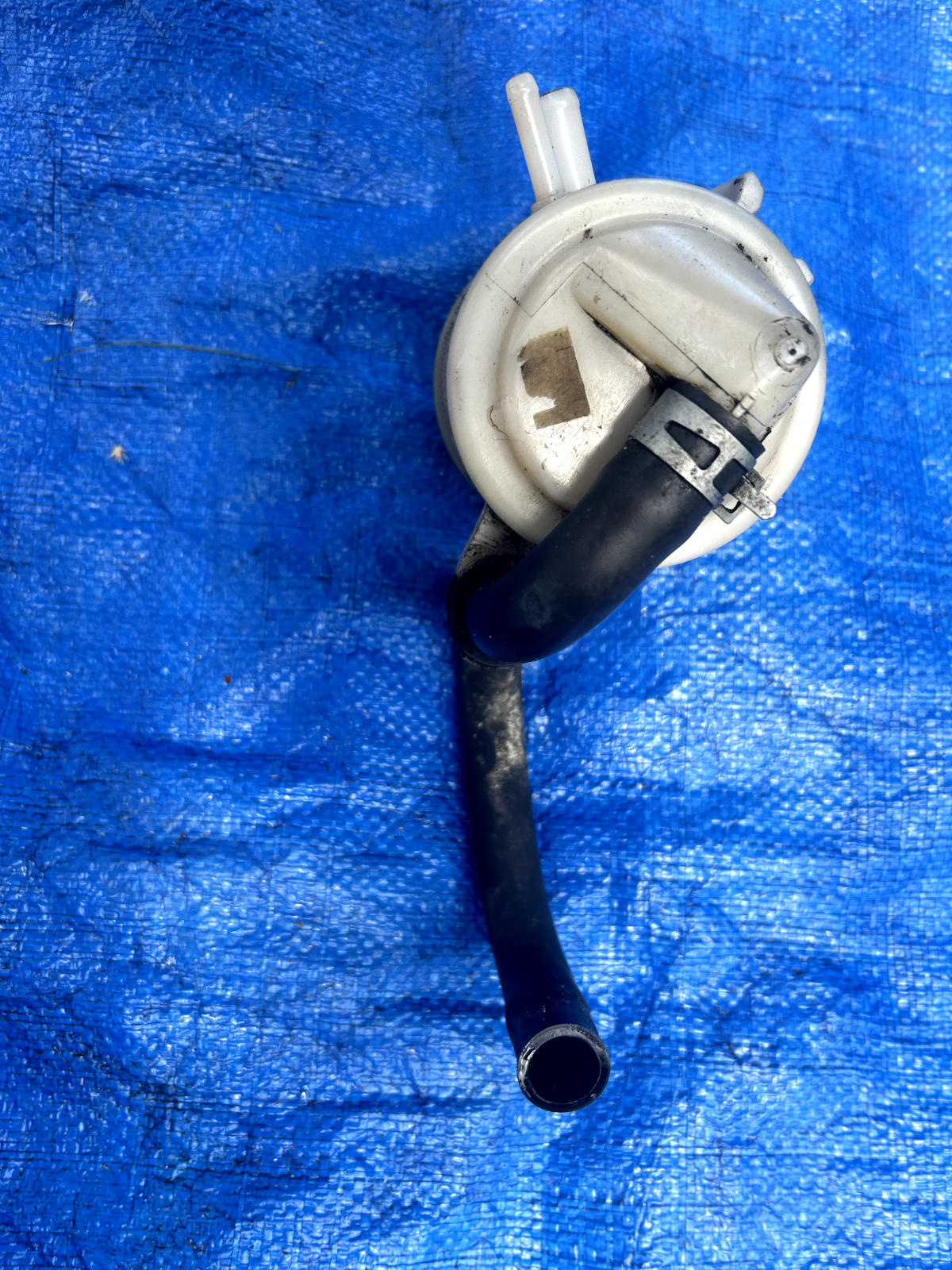 92-95 OEM HONDA CIVIC P/S POWER STEERING RESERVOIR TANK BOTTLE+ HOSE + CLAMPS