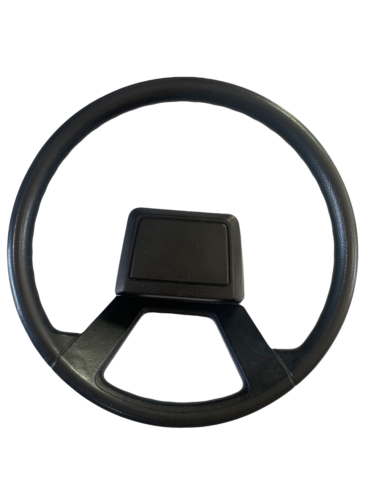 83 Toyota Starlet Steering Wheel W/ Horn Black OEM Trueno Gts Levin Ae86 Wheel