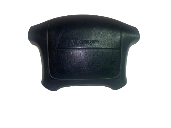91 TOYOTA MR2 Turbo SW20 Horn and Steering Wheel Black OEM
