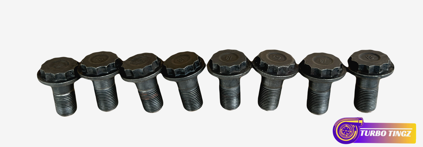 00-09 HONDA S2000 - F20C1 F22C1 - FLYWHEEL BOLT SET BOLTS HARDWARE - OEM
