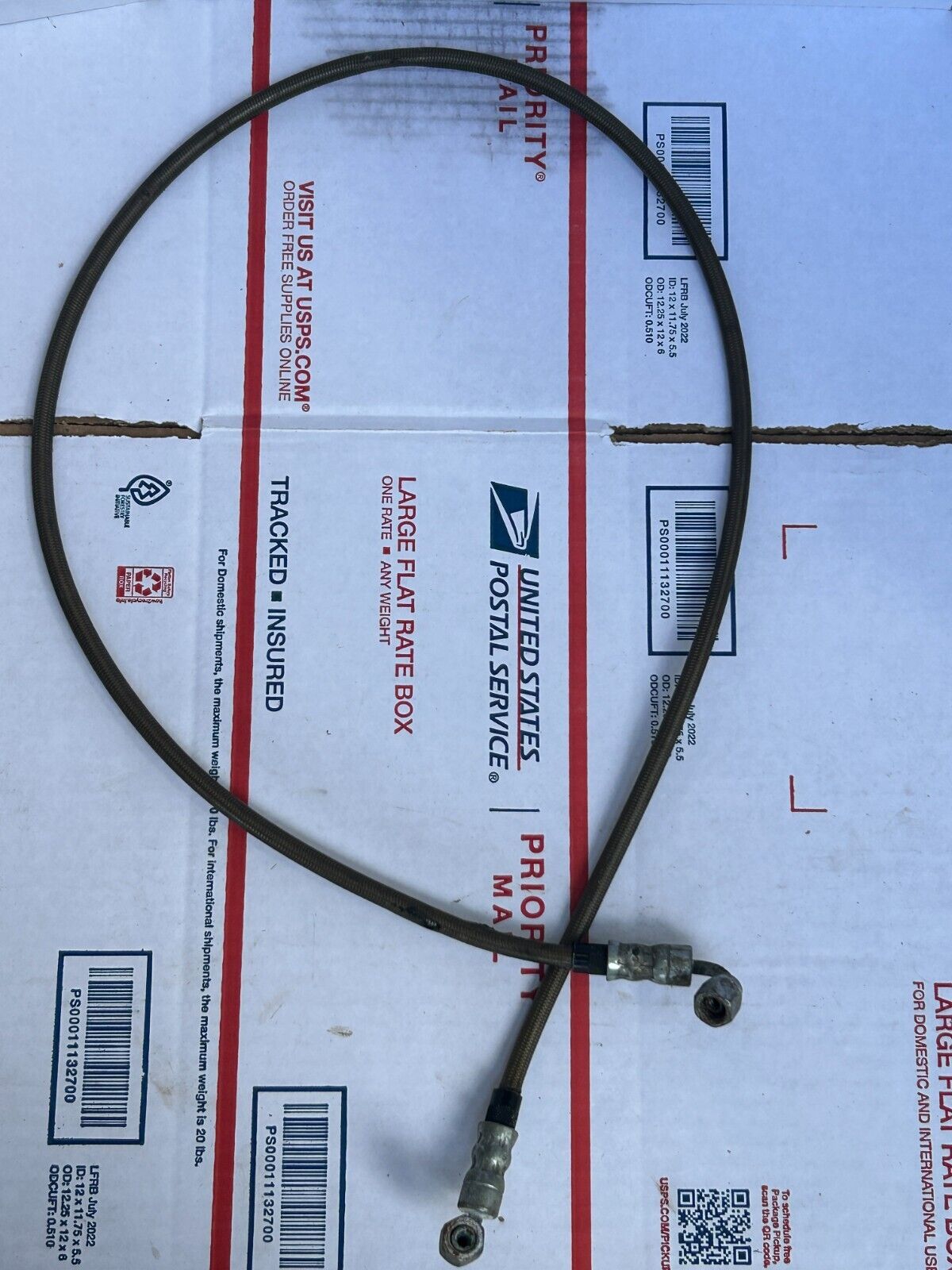Turbo feed Hose PTFE Lined Coated Braided Stainless Long 3 AN Hose 90 degrees
