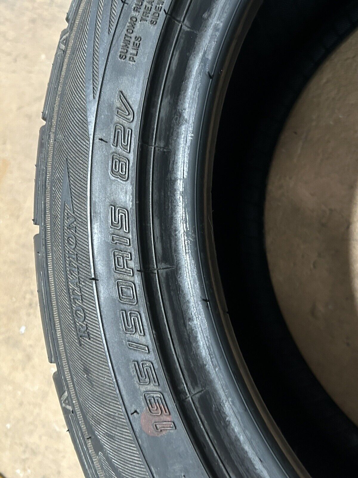 Set Of 4 Tires! Dunlop Direzza DZ102’s 195/50R15 82V
