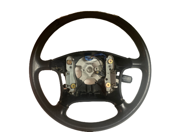 91 TOYOTA MR2 Turbo SW20 Horn and Steering Wheel Black OEM