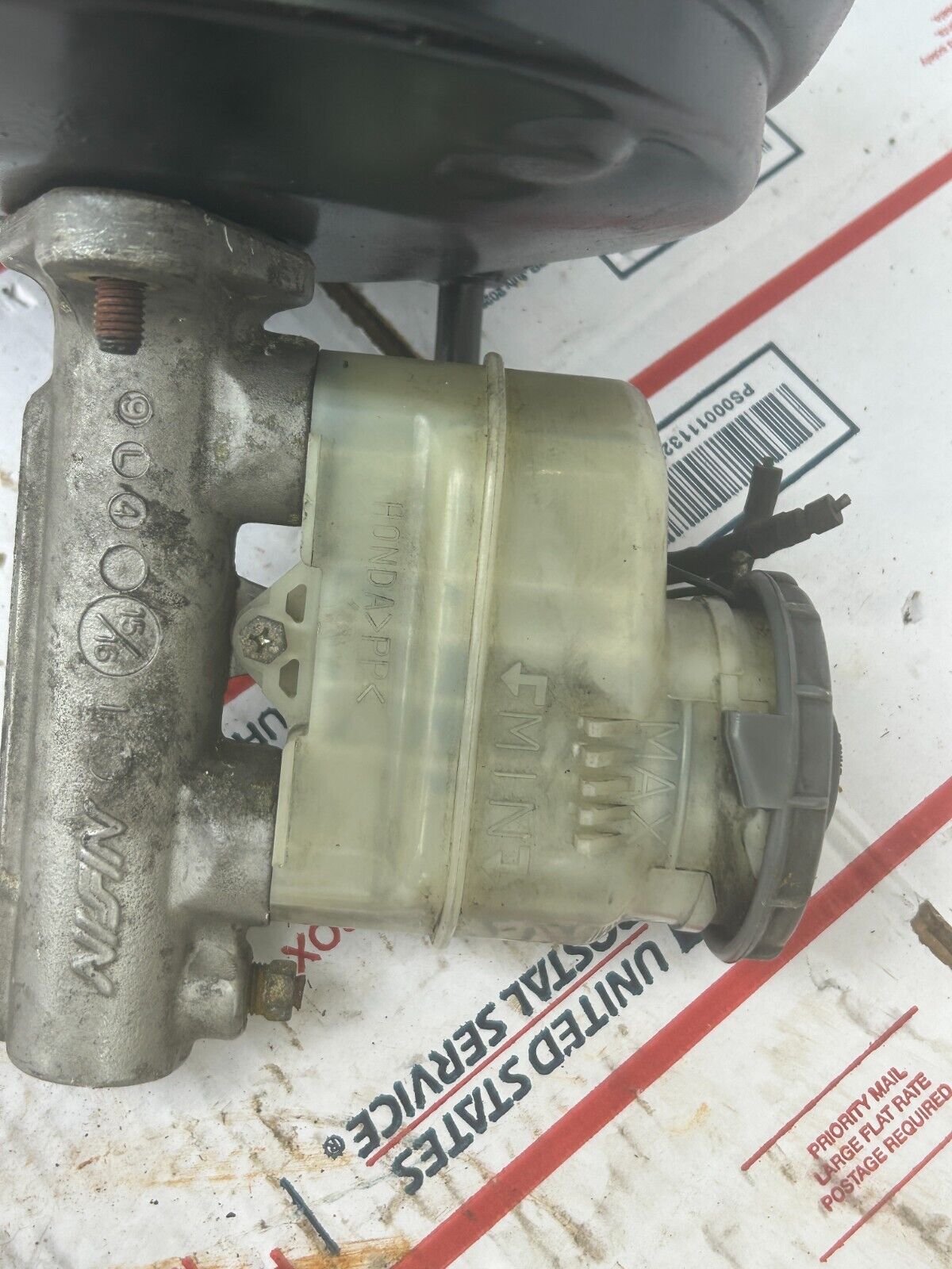 Rare Honda NISSIN master brake cylinder power booster 15/16 CIVIC EJ9 EK3 96-00