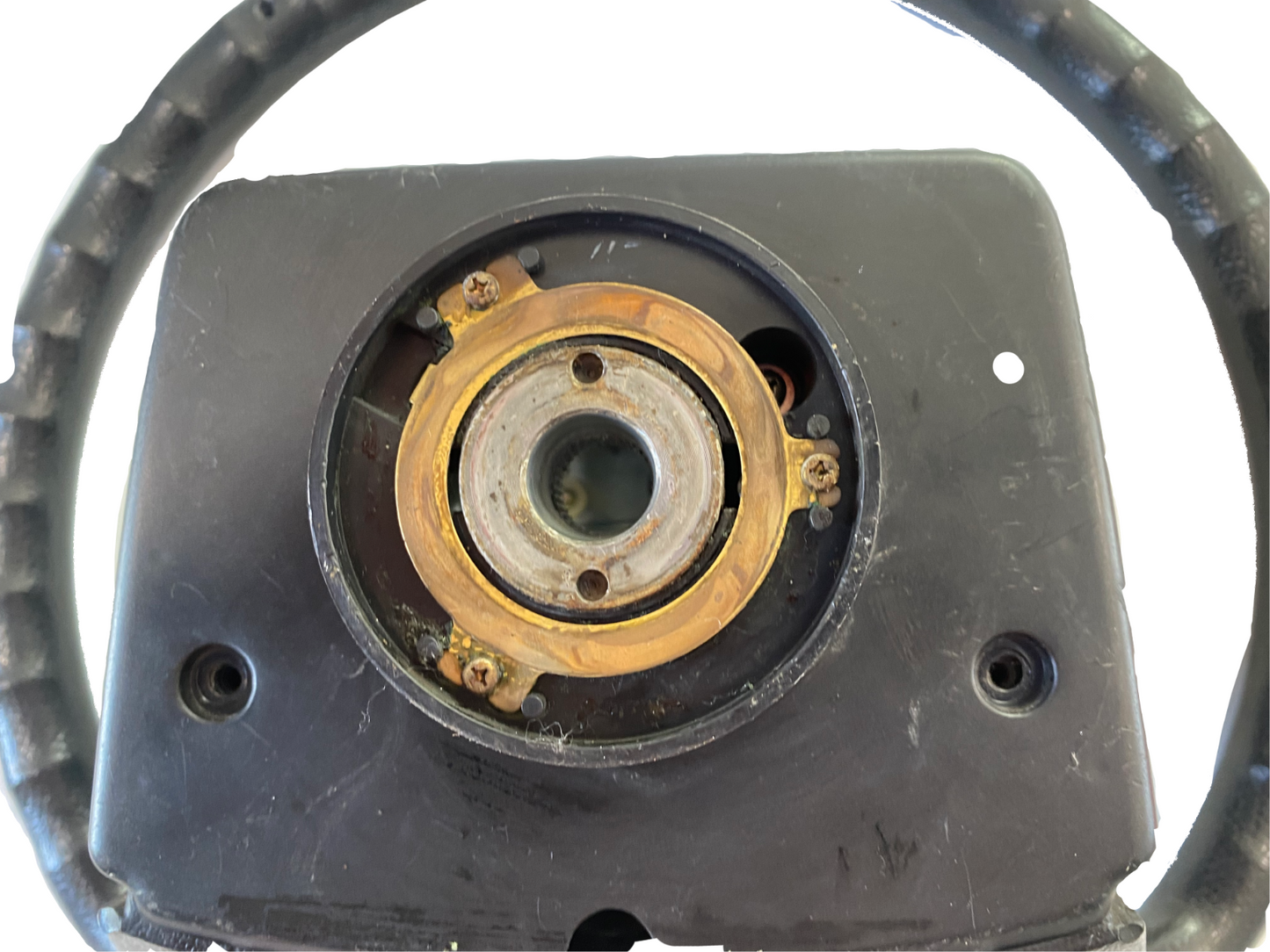 83 Toyota Starlet Steering Wheel W/ Horn Black OEM Trueno Gts Levin Ae86 Wheel