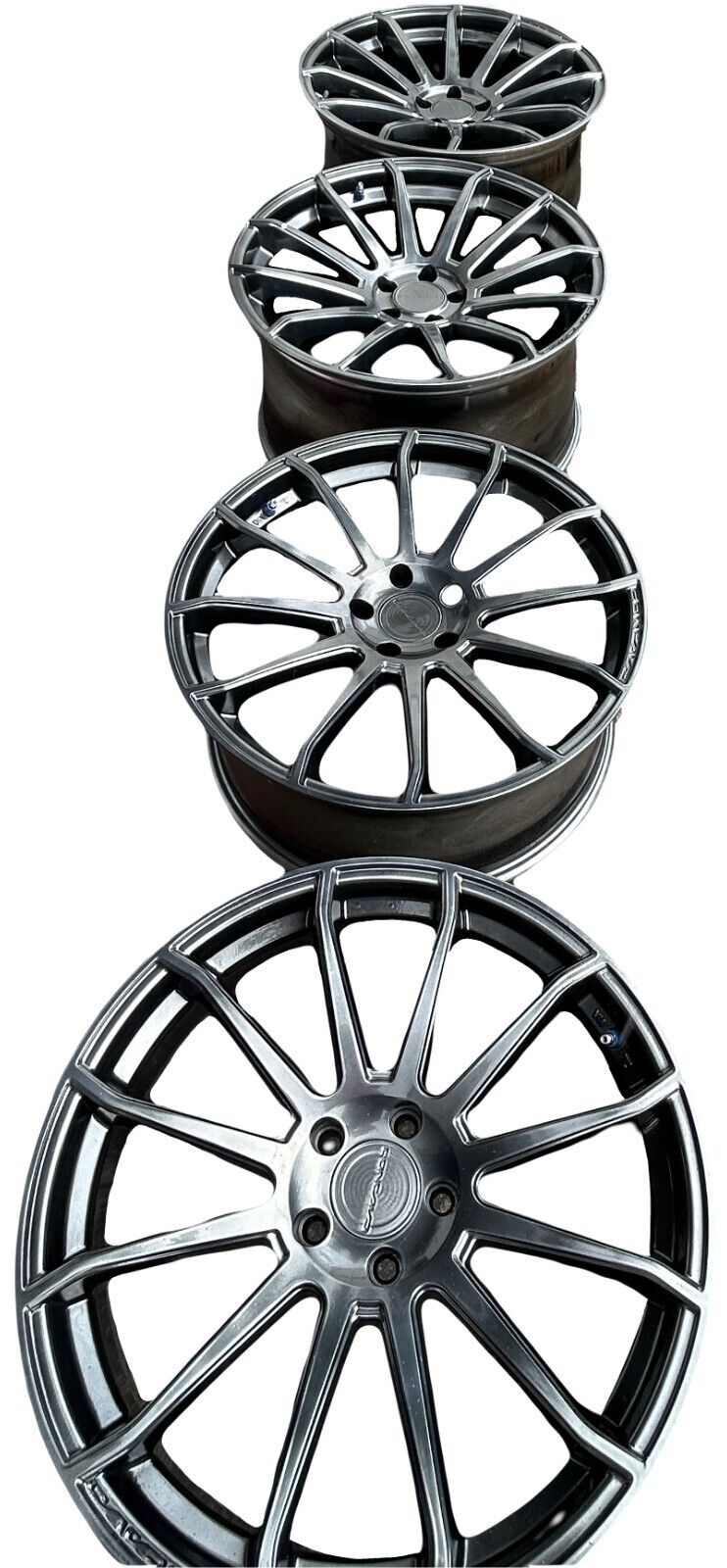 20" Covcavo wheels CW-12 447 - 20 x 9 - 20 x 10.5 Powder Coated