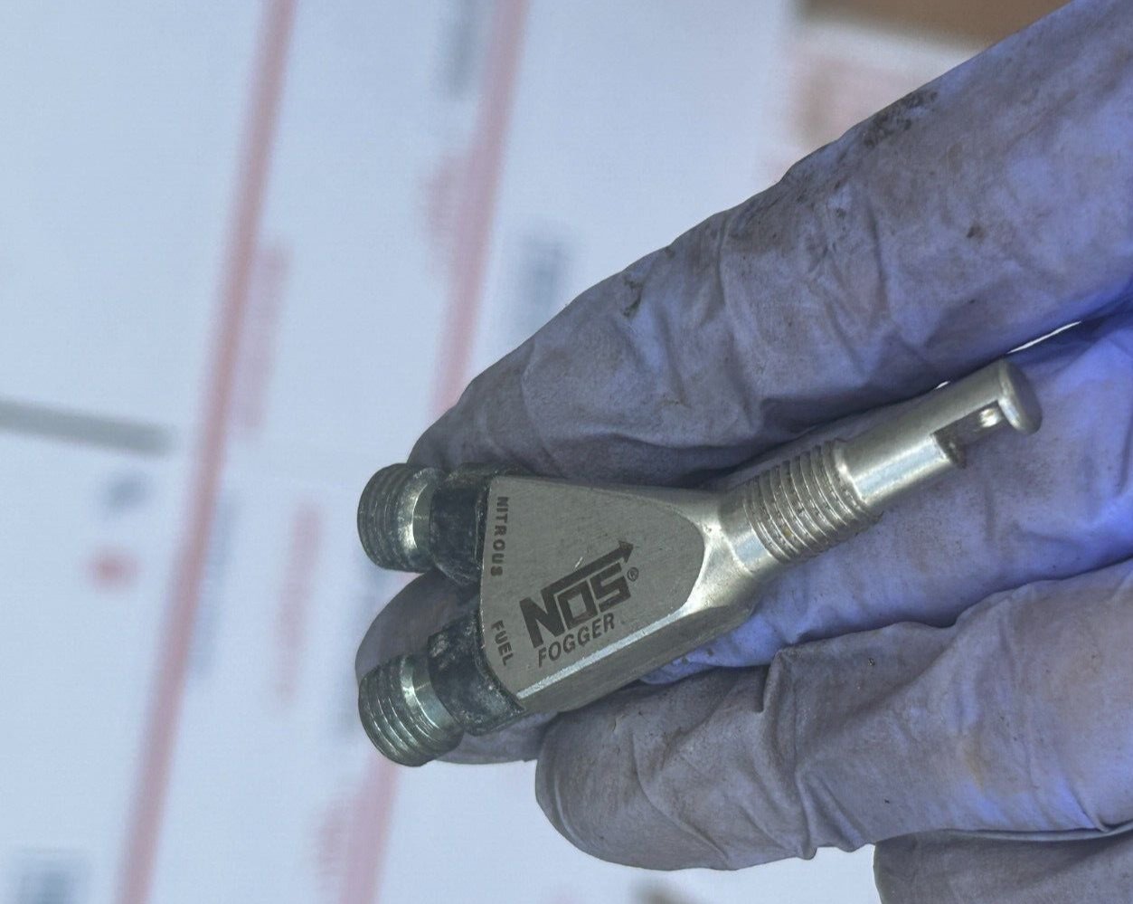 NOS 13716NOS NOS Fogger Nozzle - Soft Plume 90° Nozzle (Stainless Steel)