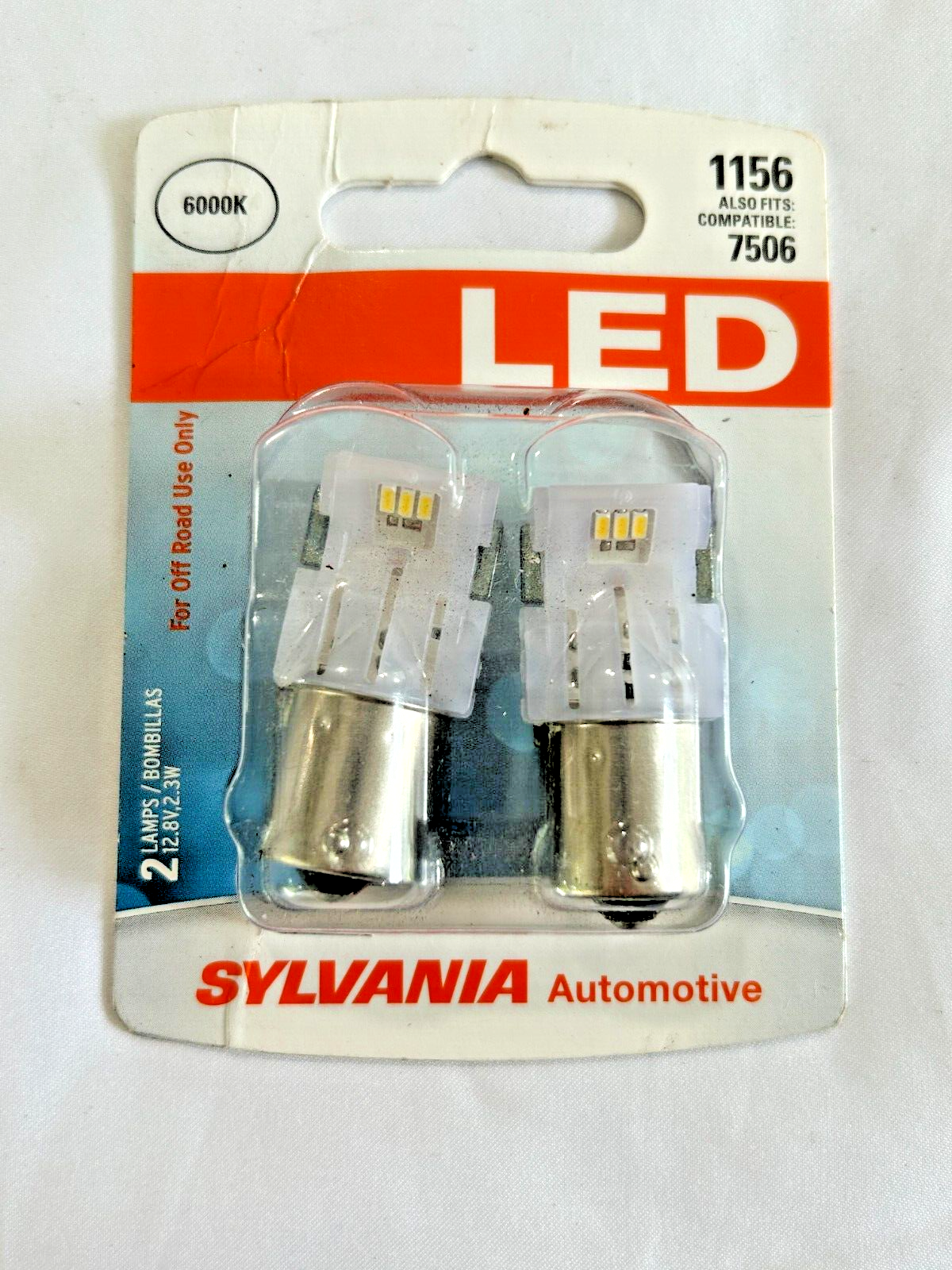 Sylvania Automotive LED 1156 Bulbs - compatible 7506