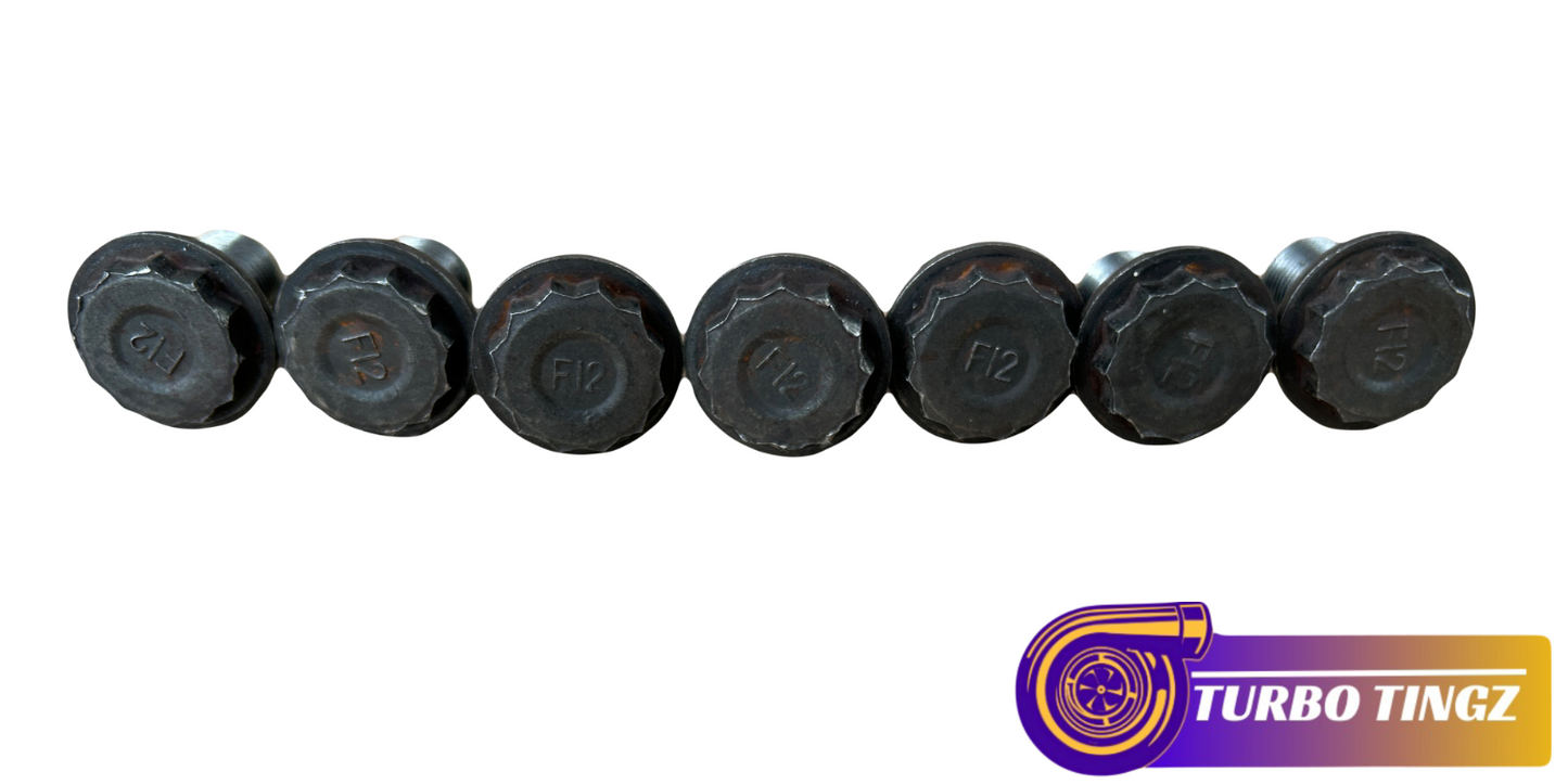 Honda Acura Genuine 90011-PNA-B00 K Series Flywheel Bolts 12MM Set of 7 OEM
