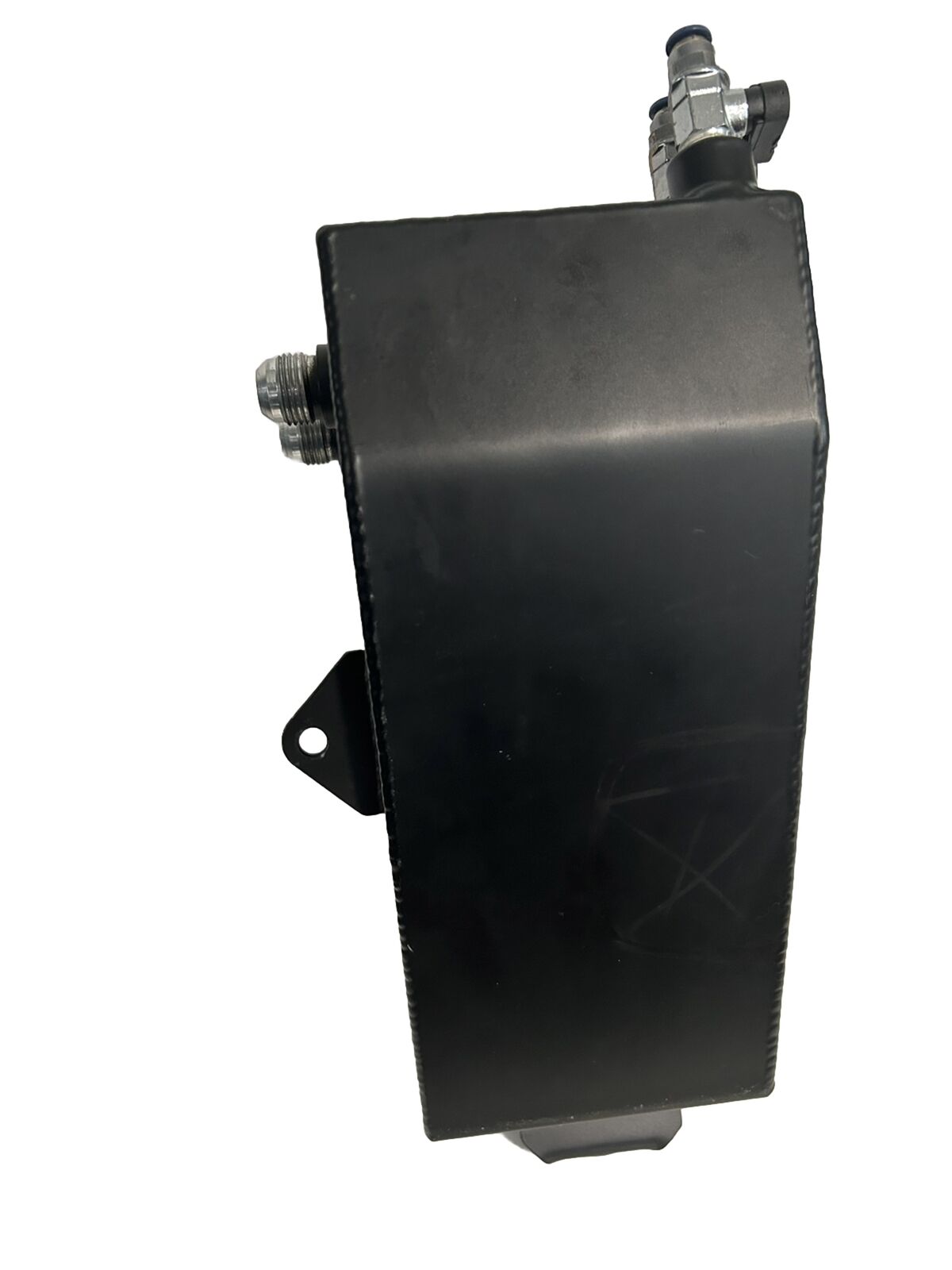 Civic/Integra Oil Catch can/ Overflow Battery location Black Edition Ti filter