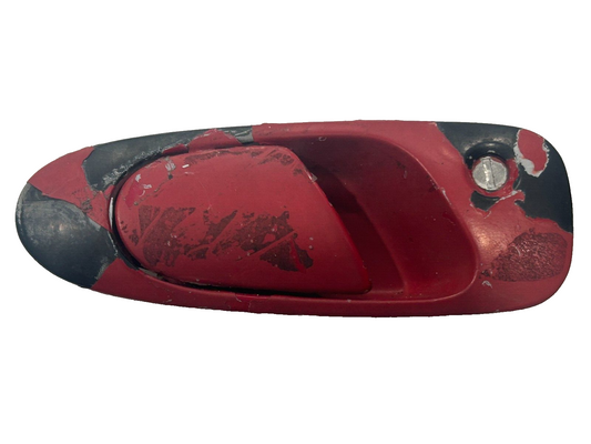 92-94 Honda SI Del Sol OEM Civic Red Hatch Exterior Front Driver Door Handle