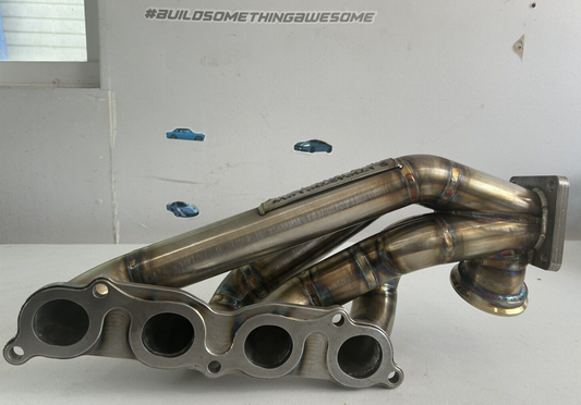 k20/k24 Side Winder Manifold T3 / T4 or Vband Straightline Motorsports