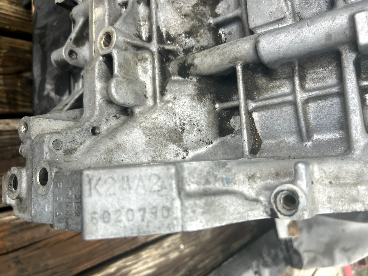 04-08 JDM ACURA TSX K24A2 2.4L ENGINE RBB HEAD 3LOBE LONG BLOCK ONLY 2008