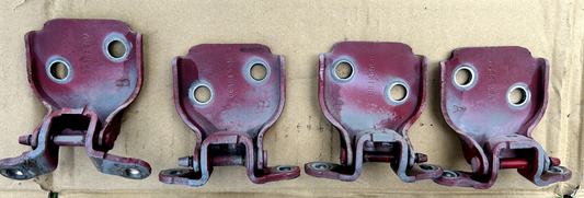 92-95 HONDA CIVIC FRONT RIGHT/LEFT - UPPER/LOWER DOOR HINGES PAIR OEM