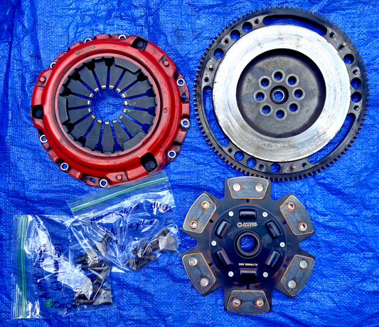 ACTION STAGE 2 STREET DRIVING CLUTCH KIT 1994-2001 B16 ACURA INTEGRA B18 HYDRO