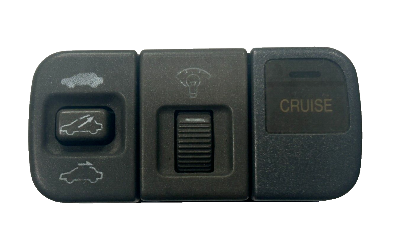 OEM 1992 - 1995 HONDA CIVIC SWITCH CLUSTER-CRUISE CONTROL DIMMER POWER MOONROOF