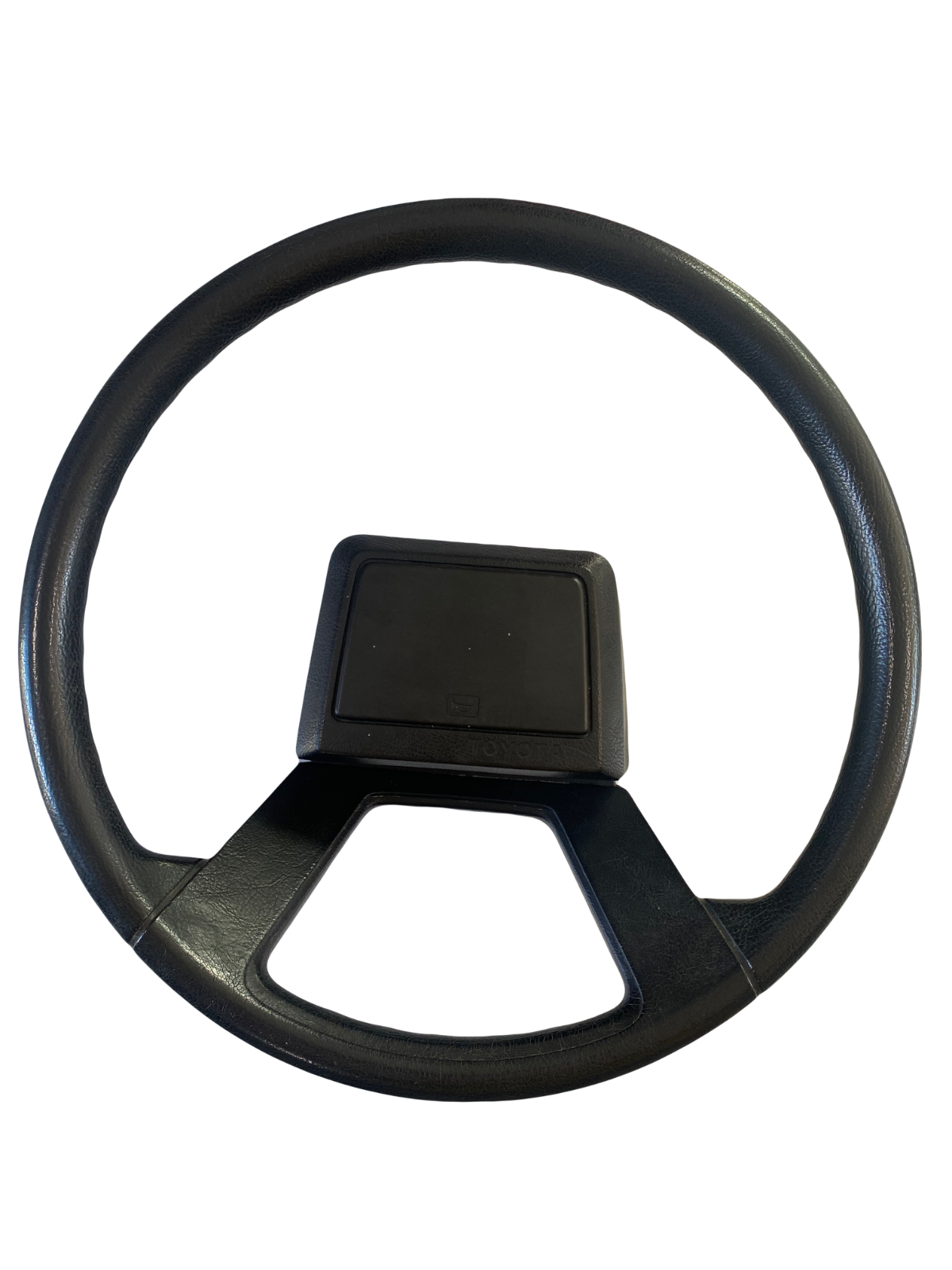 83 Toyota Starlet Steering Wheel W/ Horn Black  OEM Trueno Gts Levin Ae86 Wheel