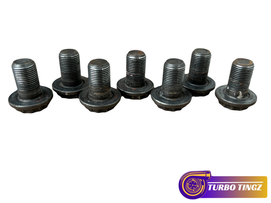 Honda Acura Genuine 90011-PNA-B00 K Series Flywheel Bolts 12MM Set of 7 OEM