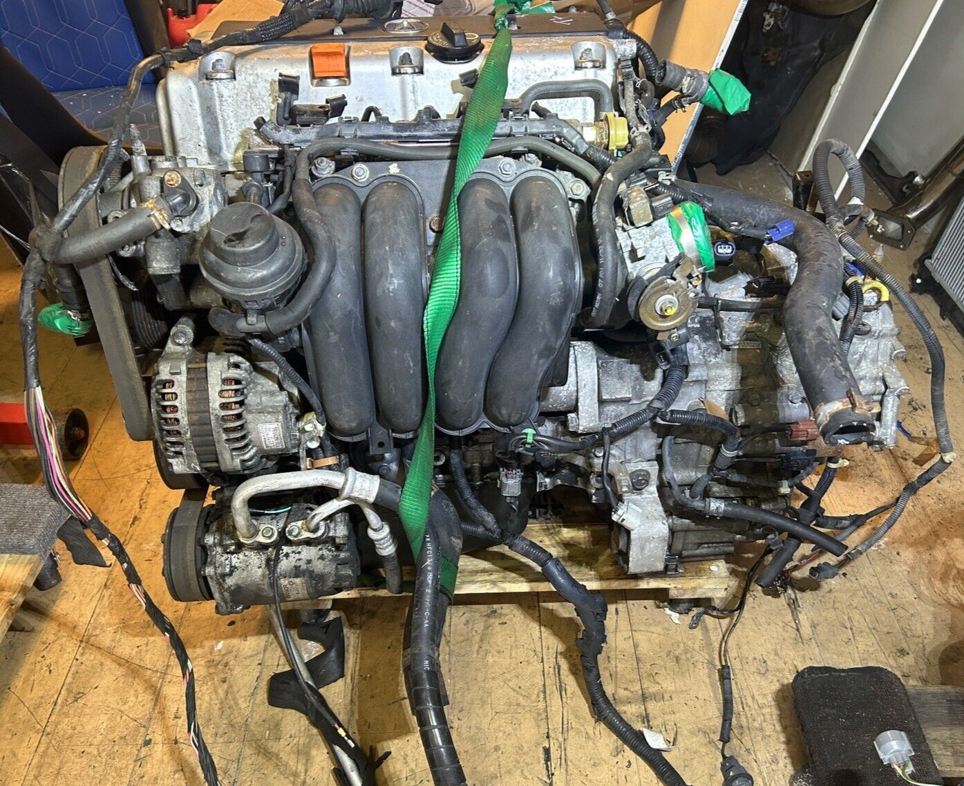 02 Acura Base RSX 2.0L K20A3 Engine & automatic transmission #1222 complete swap