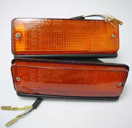 Orange front lamp bumper turn signal light FOR Toyota Corolla E70 KE70 TE71 TE72