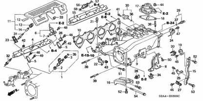 2000-2009 Honda S2000 Stay B, In Manifold Bracket with Bolts 17126-PCX-000 #16