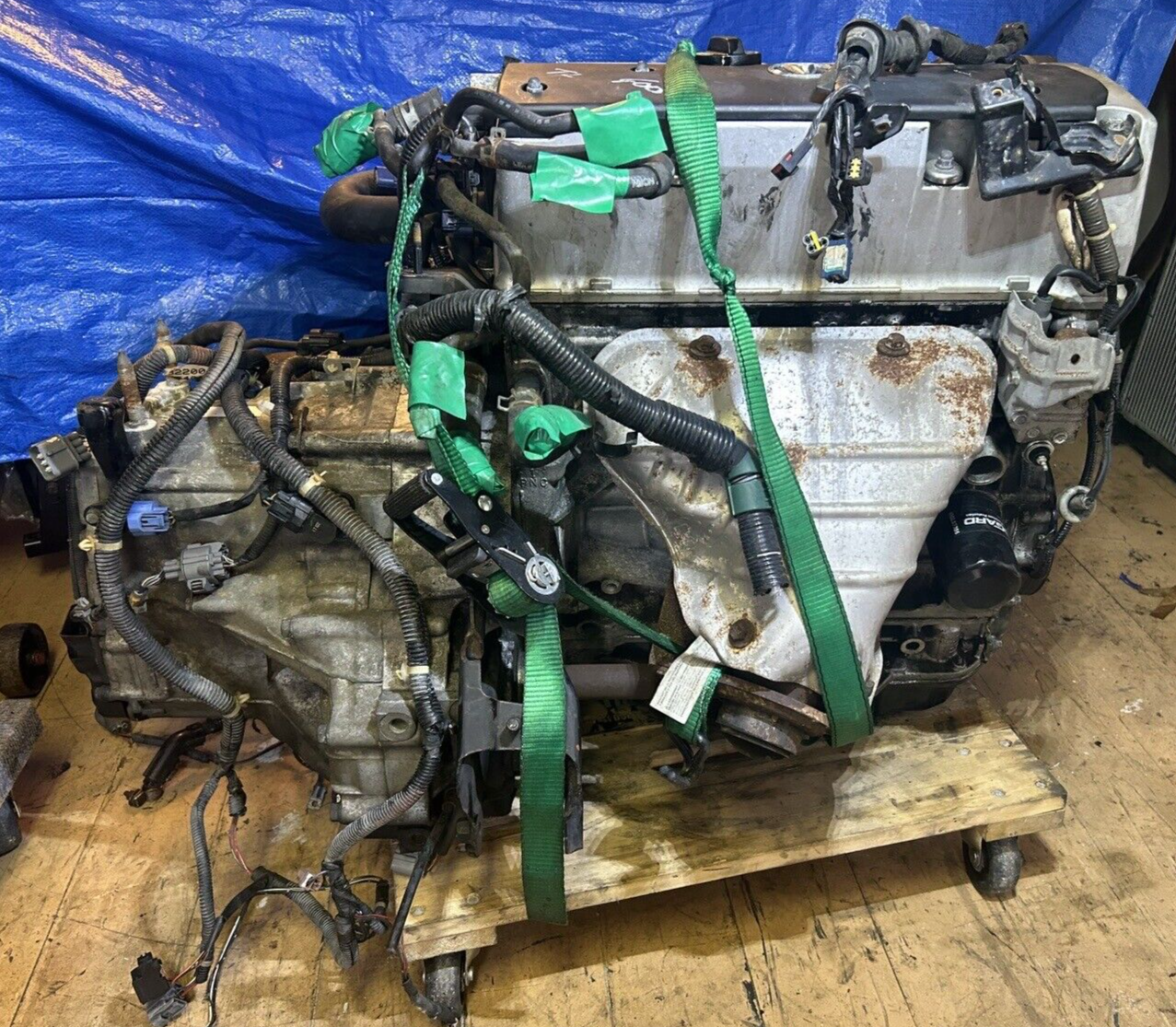 02 Acura Base RSX 2.0L K20A3 Engine & automatic transmission #1222 complete swap