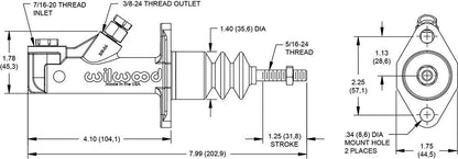 Wilwood Vertical Handbrake Assembly Staging Brake w/ GS Master Cylinder VT,DRIFT